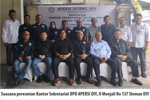 syawalan peresmian kantor apersi